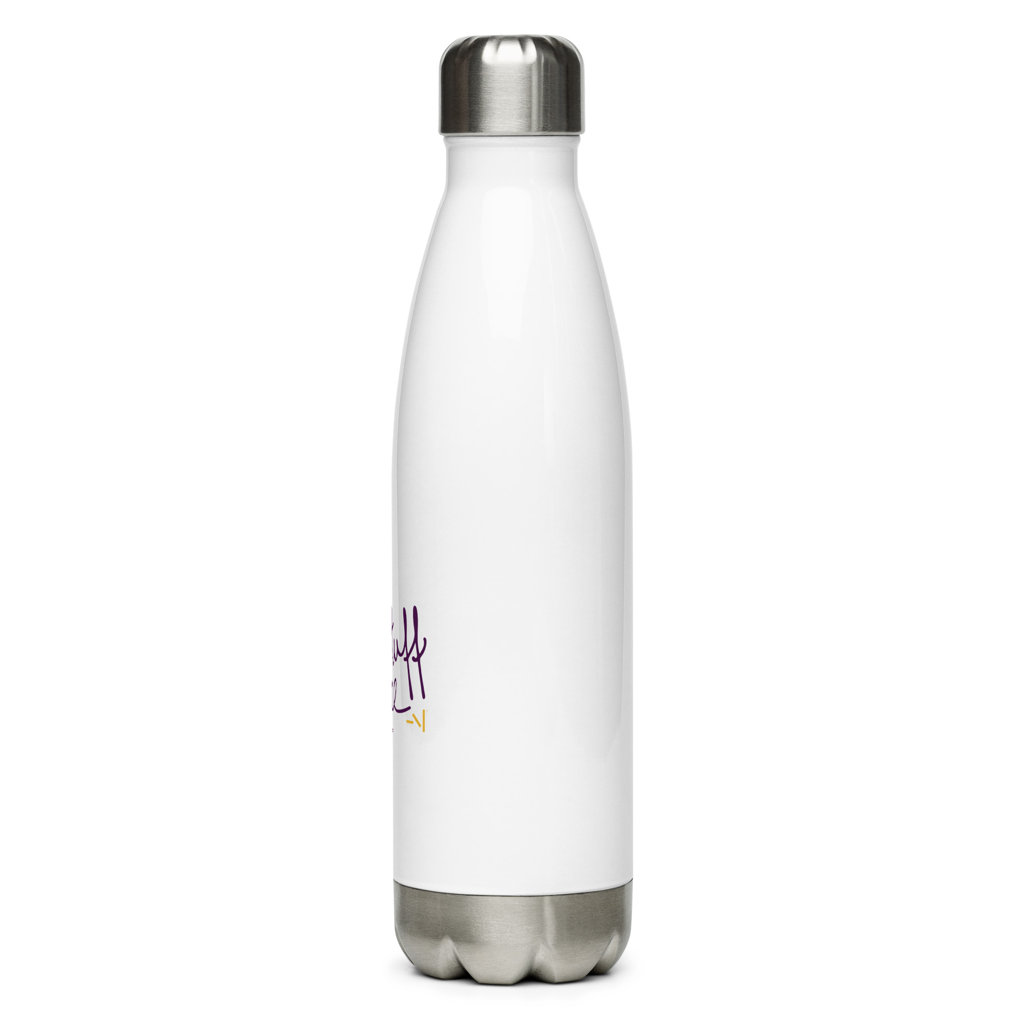 Get Stuff Done Stainless Steel Water Bottle