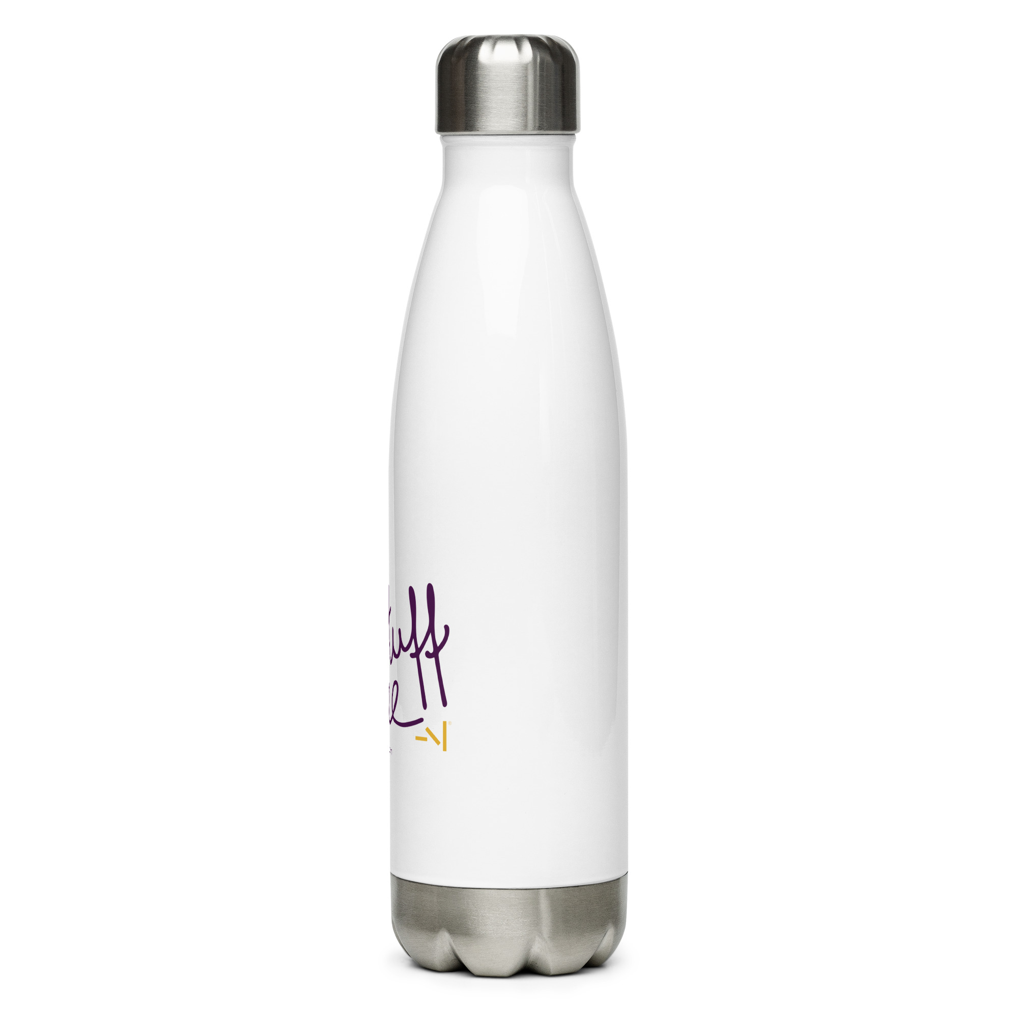 Get Stuff Done Stainless Steel Water Bottle